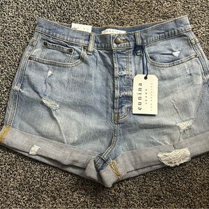 Eunina Women's Blue Denim Shorts